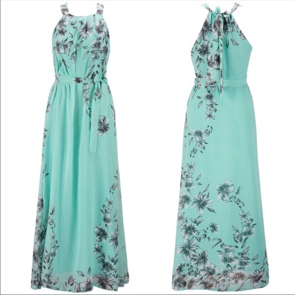 Bohemian Chiffon Dress